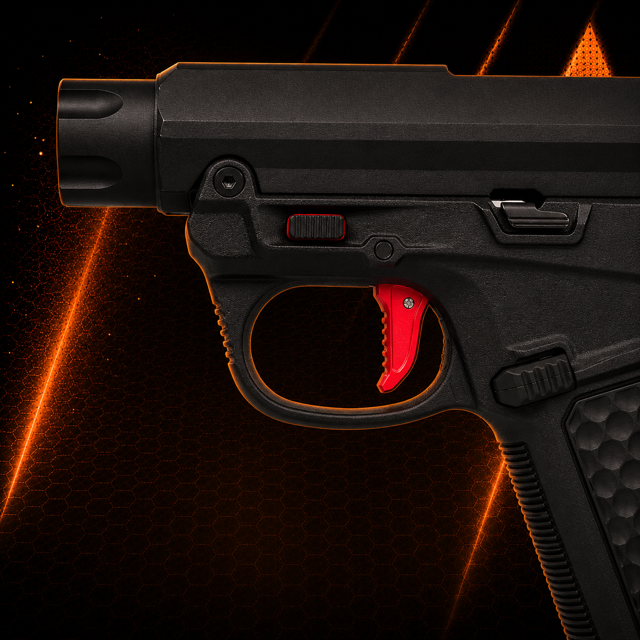 Tridos Adjustable CNC Trigger für AAP01 Red