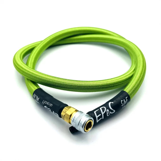 EPeS HPA-Schlauch S&F MKIV mit Geflecht, 100 cm, QD Foster