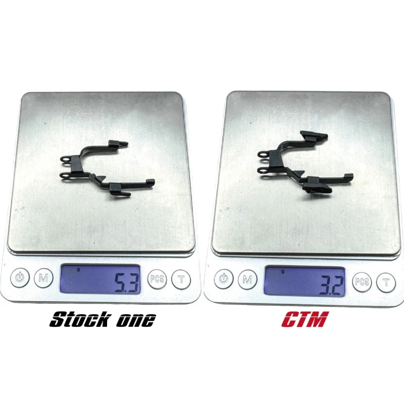 CTMTAC CNC verlängerter, doppelseitiger Schlittenfang für AAP-01 – ergonomisches Upgrade
