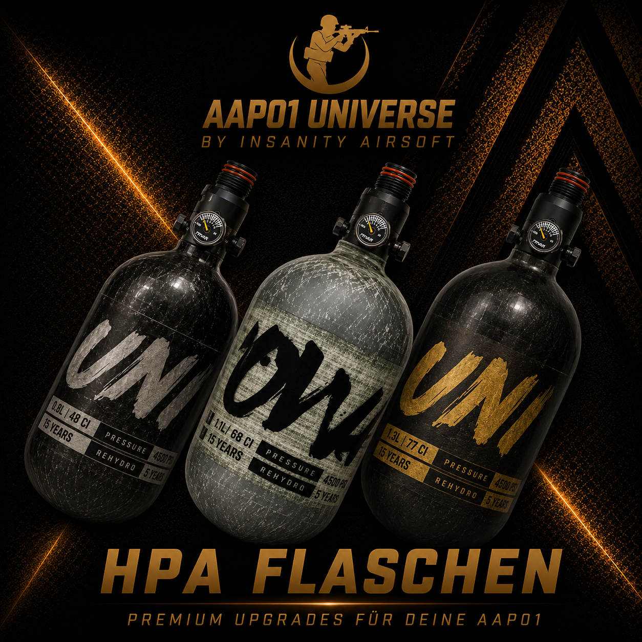 HPA Flaschen