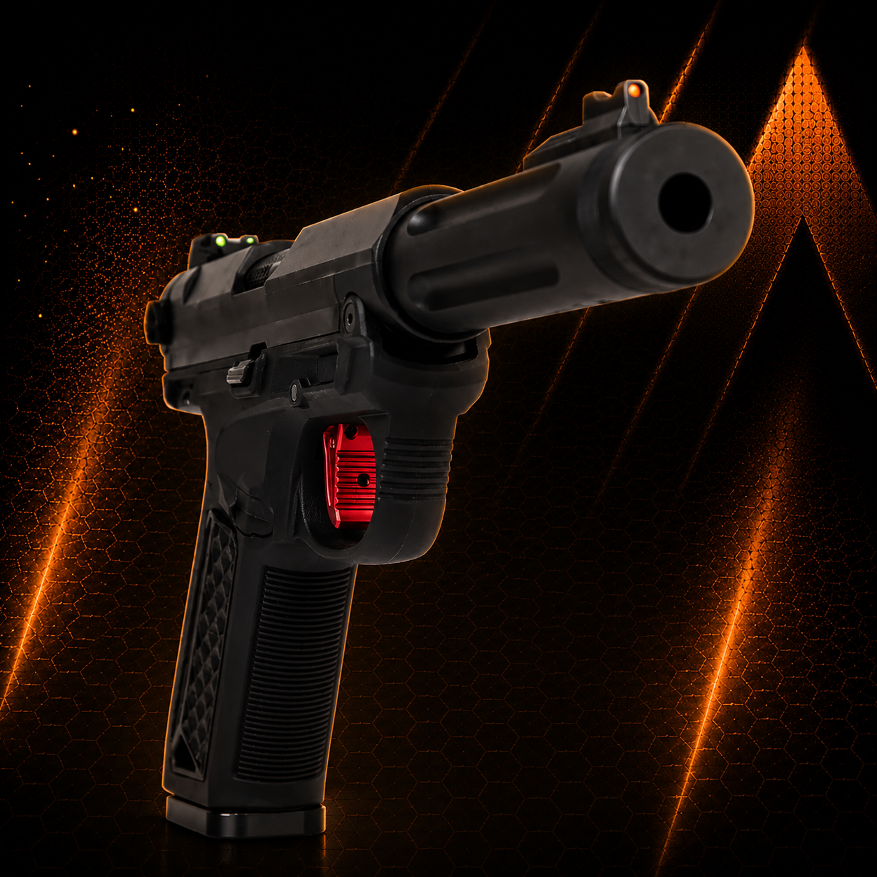 Tridos Adjustable CNC Trigger für AAP01 Red
