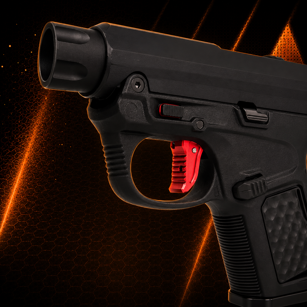 Tridos Adjustable CNC Trigger für AAP01 Red