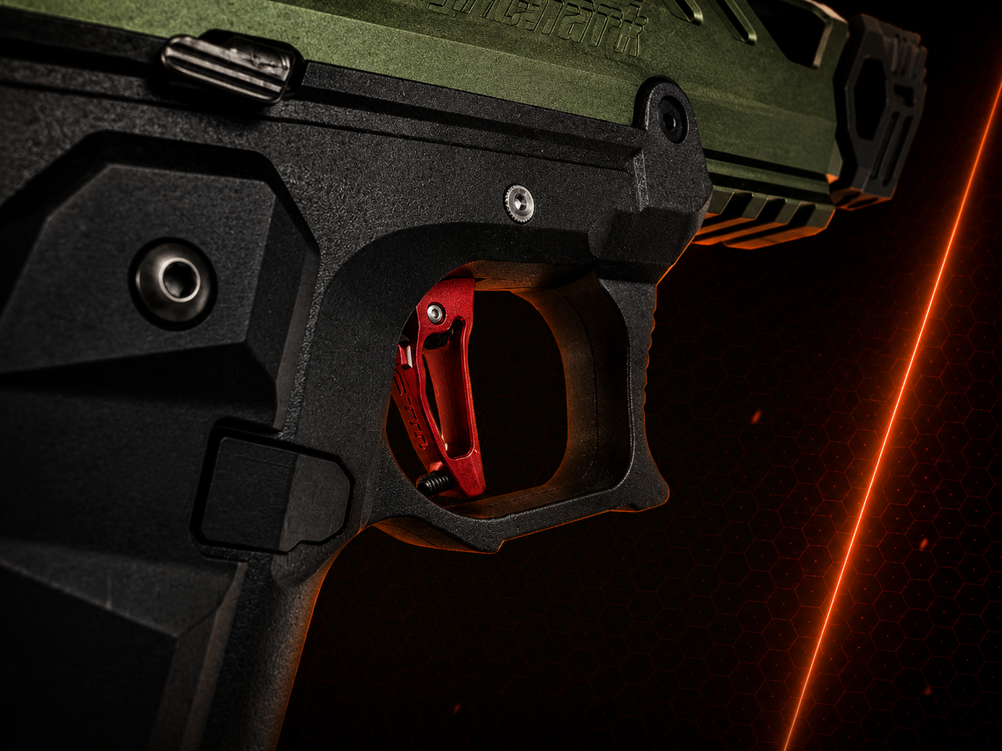 CTMTAC CNC Adjustable VELO Trigger für AAP-01 and G-Series Electroplated