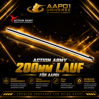 Action Army Lauf 6.03 200mm