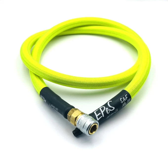 EPeS HPA-Schlauch S&F MKIV mit Geflecht, 100 cm, QD Foster