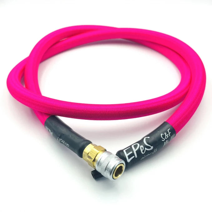 EPeS HPA-Schlauch S&F MKIV mit Geflecht, 100 cm, QD Foster