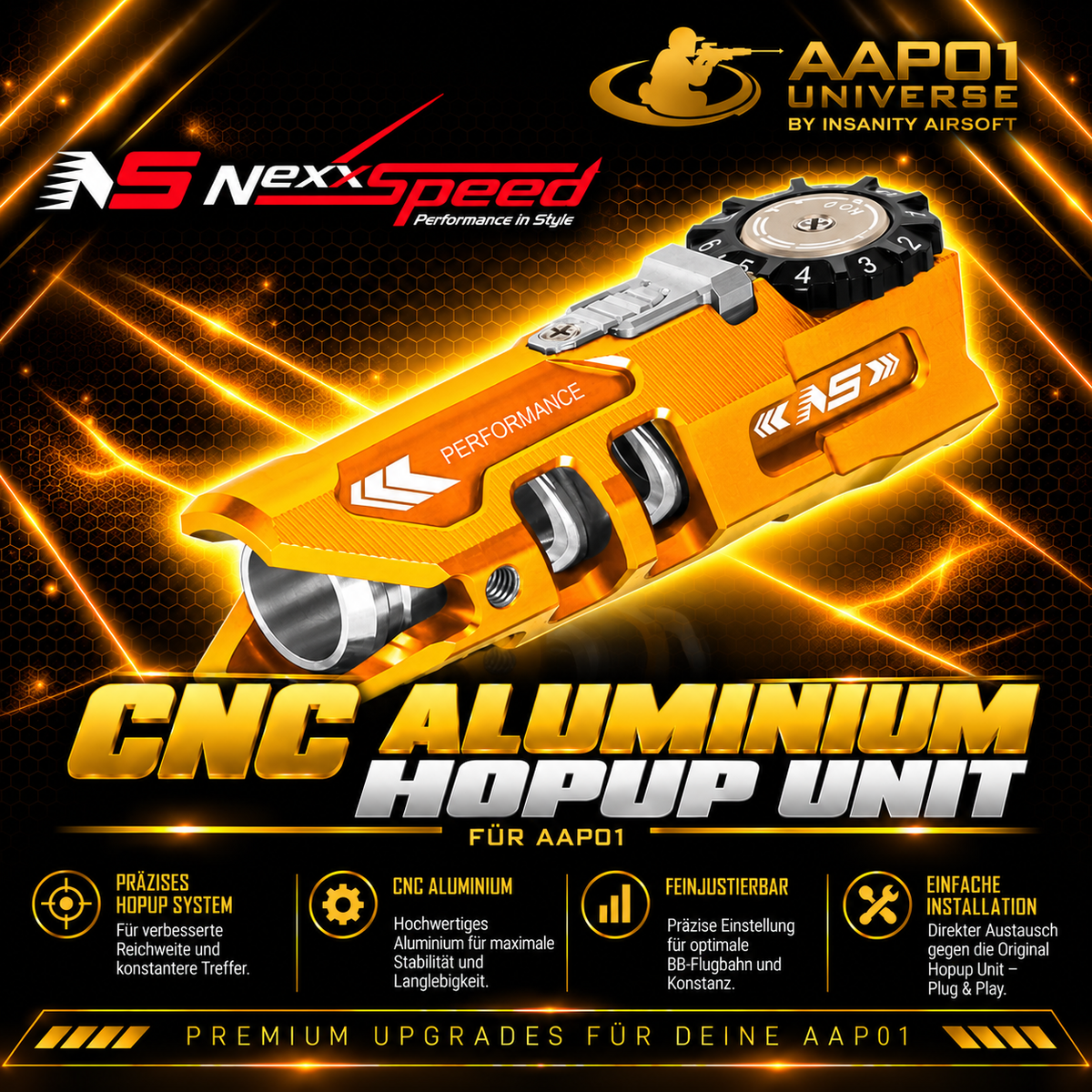 NexxSpeed CNC Aluminum Hopup Chamber