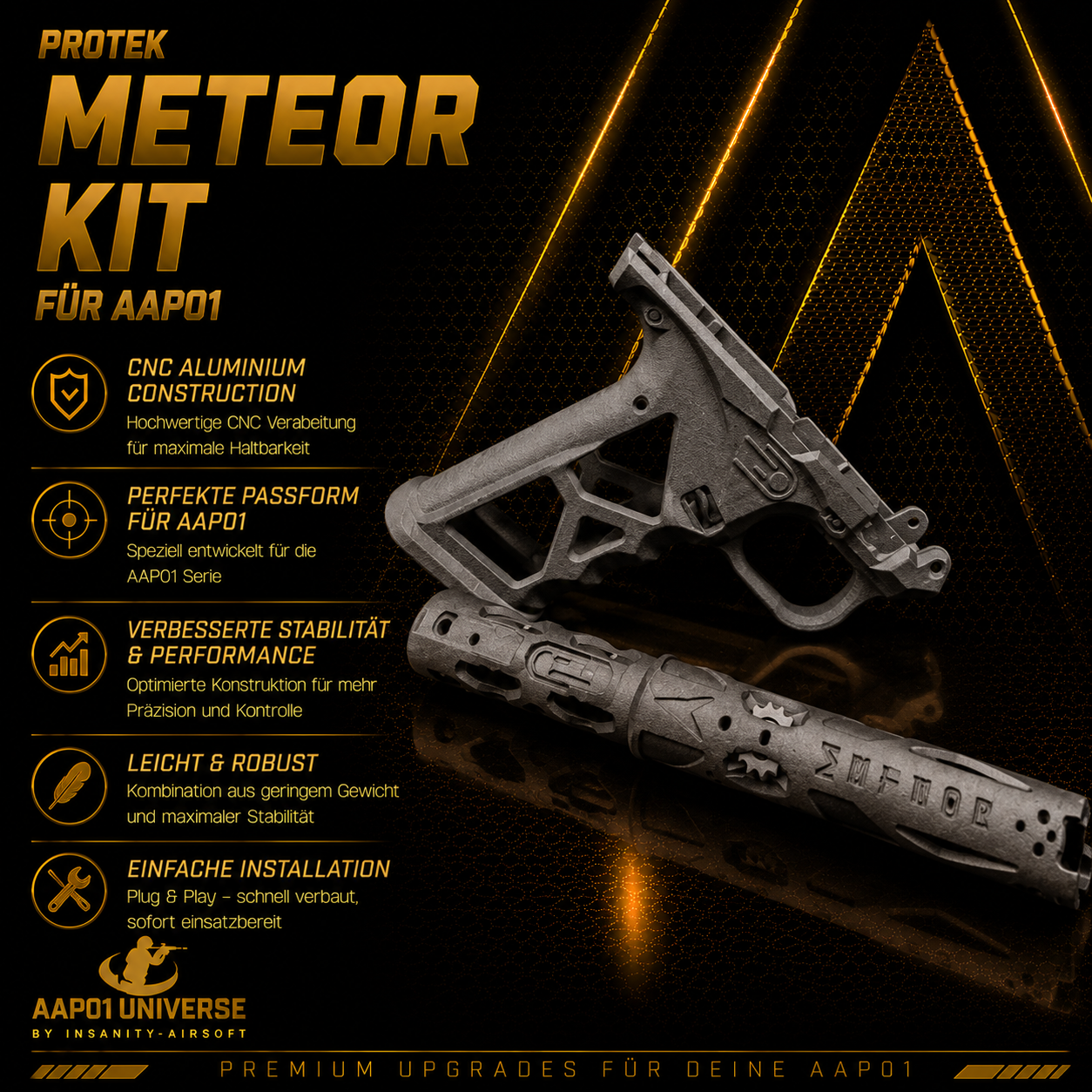 Protek Meteor Kit AAP01 Schwarz