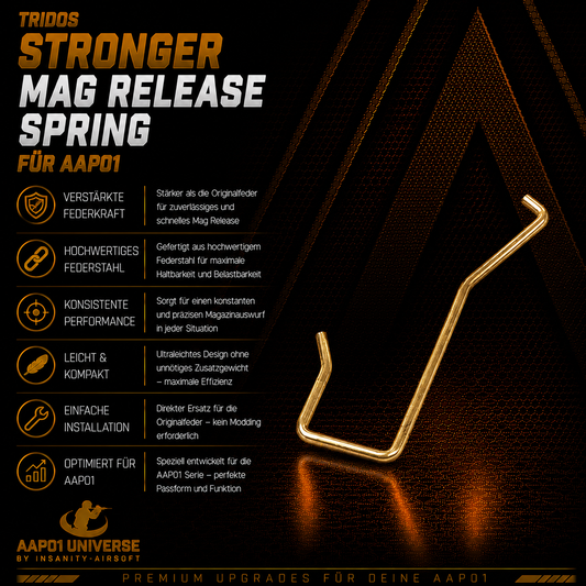 Tridos Stronger Mag Release Spring for AAP01 / SSP18 / G-Series