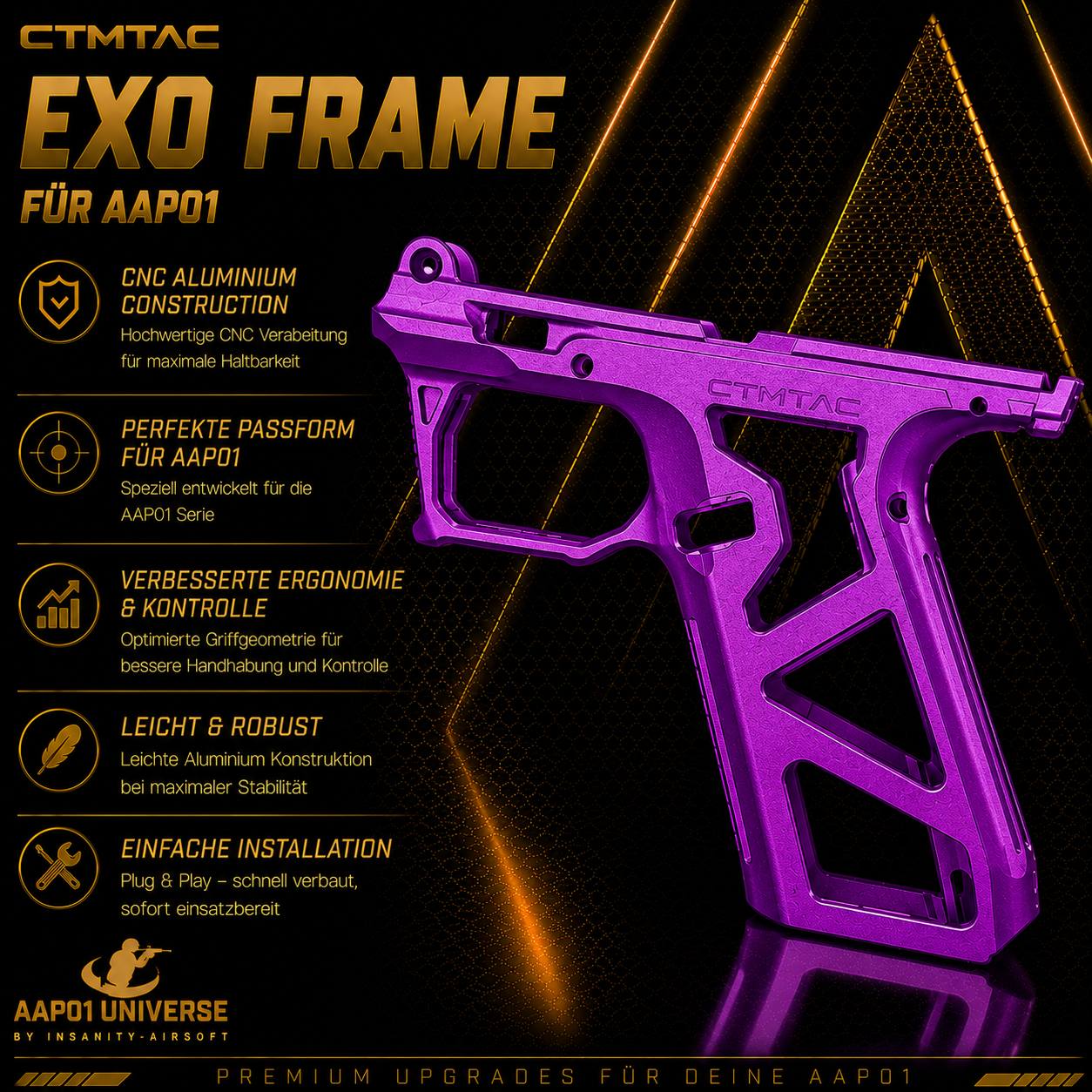 CTMTAC CNC Exo Frame AAP01