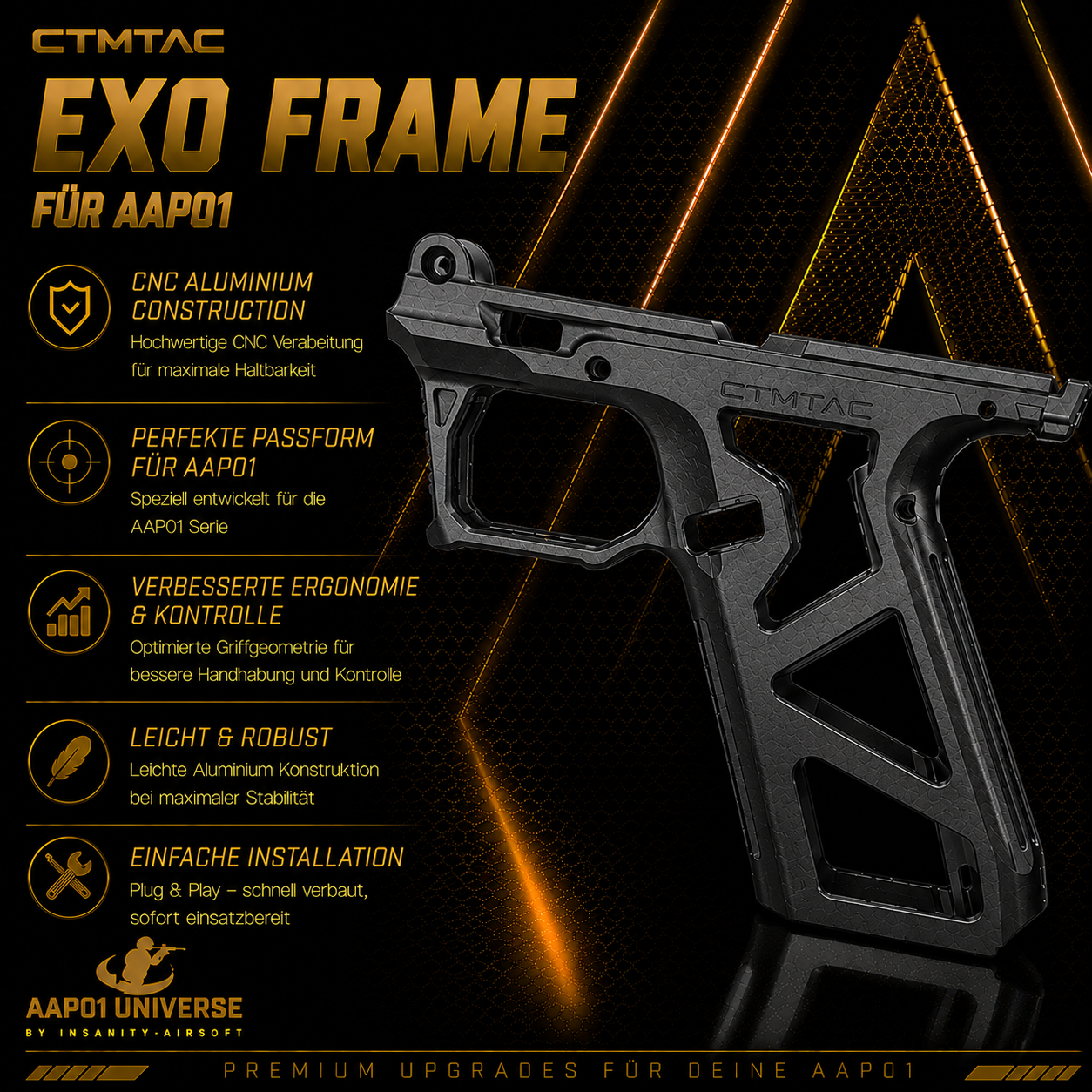 CTMTAC CNC Exo Frame AAP01