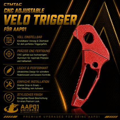 CTMTAC CNC Adjustable VELO Trigger für AAP-01 and G-Series