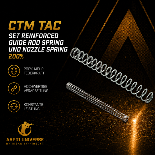 CTMTAC Set Reinforced Guide Rod Spring und Nozzle Spring 200% für AAP01/C