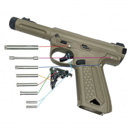 CTM Edelstahl Pin Set