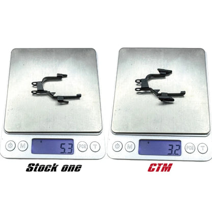 CTMTAC CNC verlängerter, doppelseitiger Schlittenfang für AAP-01 – ergonomisches Upgrade